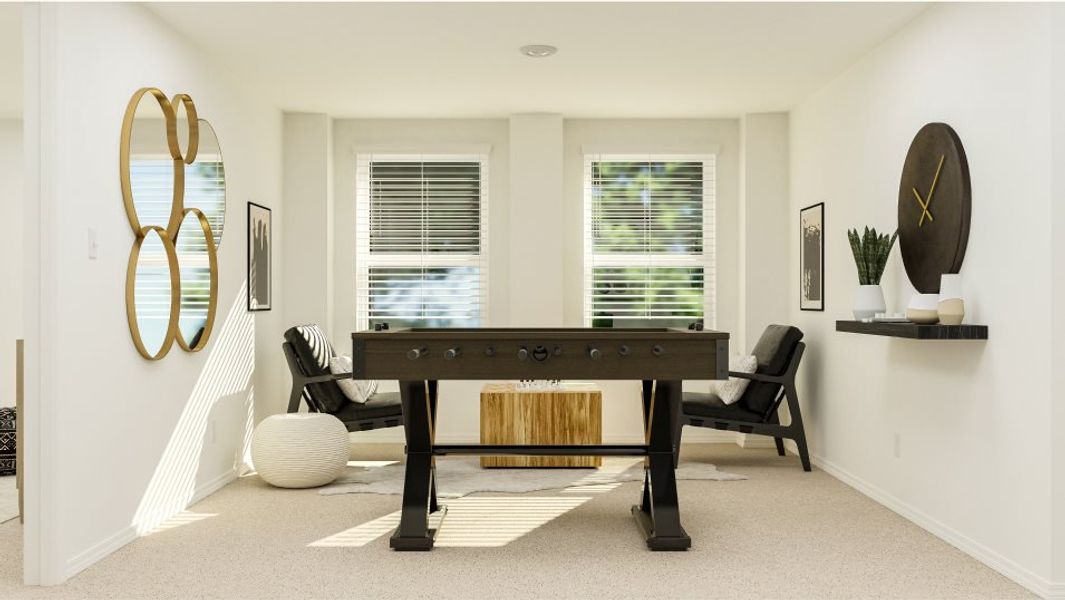 Furnished interior in a model home at Heartland: Watermill Collection in Heartland (Image 24). Furnished interior in a model home at Heartland: Watermill Collection in Heartland (Image 24).