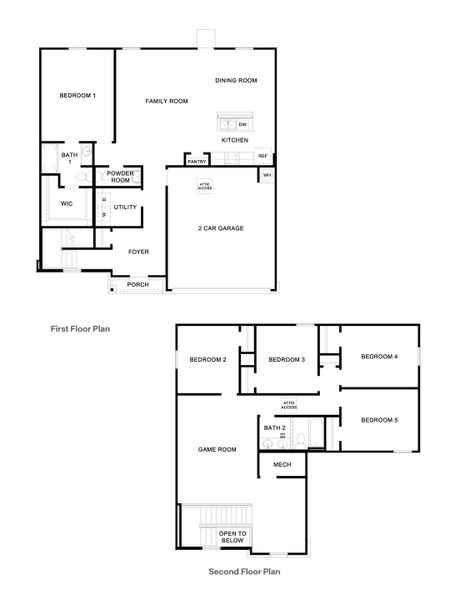 2D floor plan layout of this home in Swenson Heights, Seguin, TX (Image 2). 2D floor plan layout of this home in Swenson Heights, Seguin, TX (Image 2).