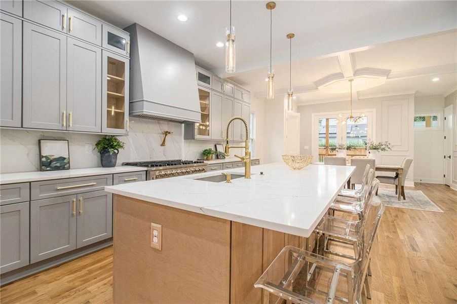 Furnished interior view inside a new home in , Atlanta (Image 15). Furnished interior view inside a new home in , Atlanta (Image 15).