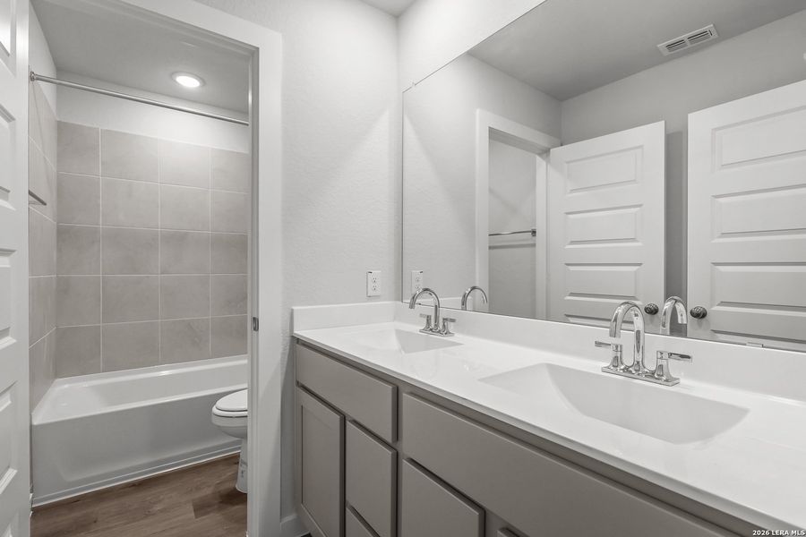 Furnished interior view inside a new home in Millican Grove, San Antonio (Image 12). Furnished interior view inside a new home in Millican Grove, San Antonio (Image 12).