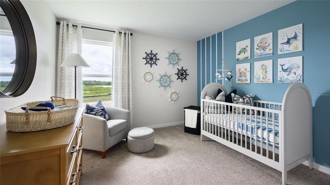 Furnished interior view inside a new home in Wynnstone, Davenport (Image 20).