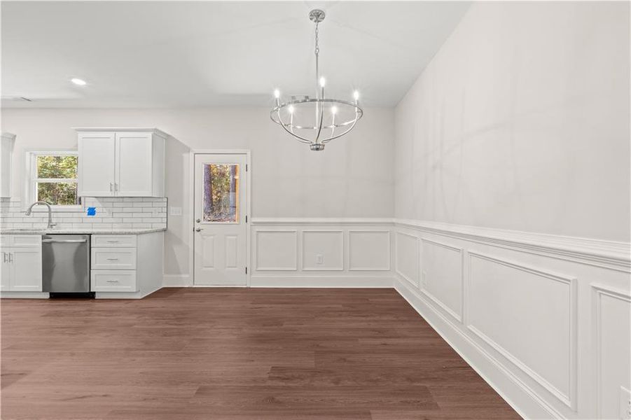 Spacious, unfurnished interior of a new home in , Bowdon (Image 27).