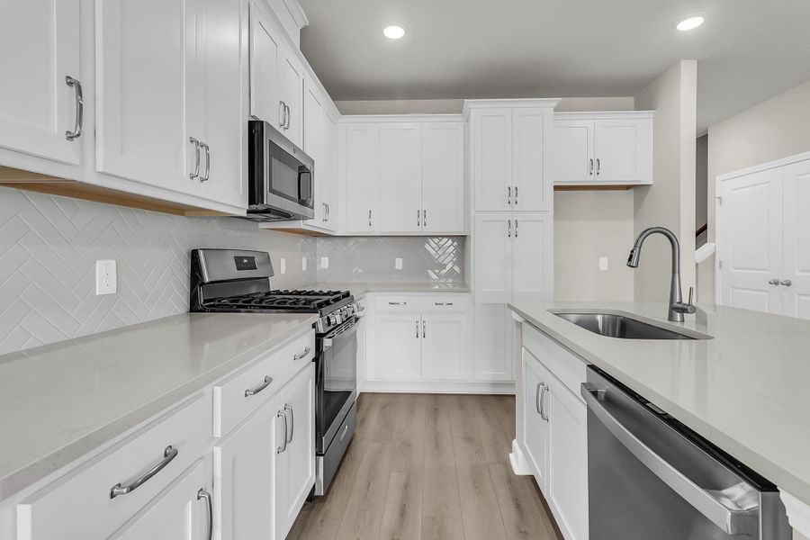 Furnished interior view inside a new home in , Summerville (Image 7).