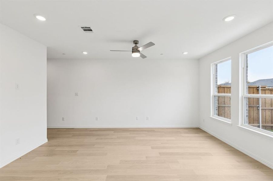 The entire family will enjoy this light filled family room. The entire family will enjoy this light filled family room.