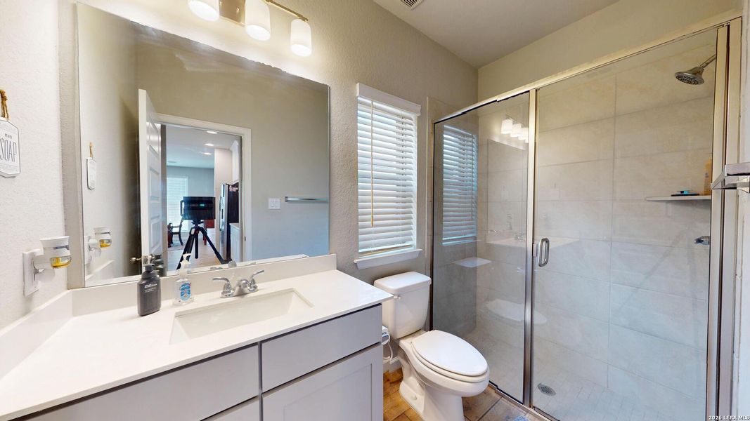 Furnished interior view inside a new home in Bison Ridge, San Antonio (Image 37).