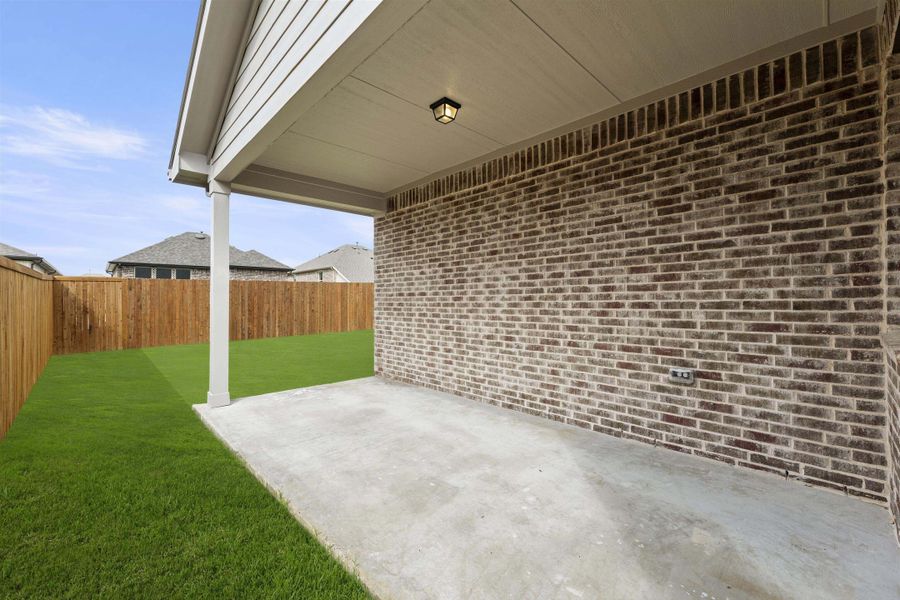 Covered Patio Representative Photo