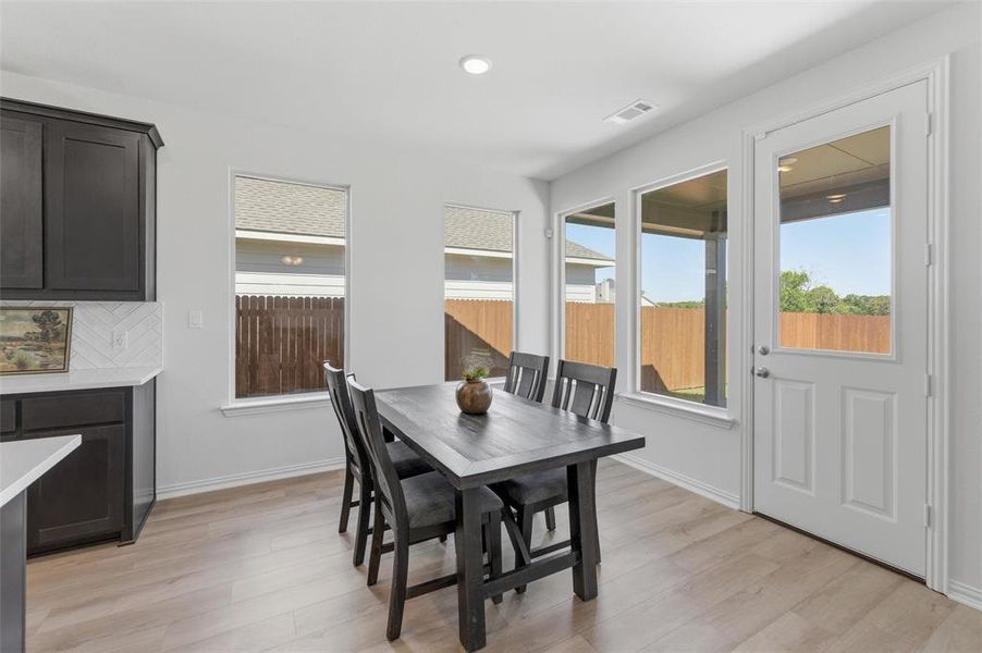 Furnished interior view inside a new home in Covenant Park, Springtown (Image 11).
