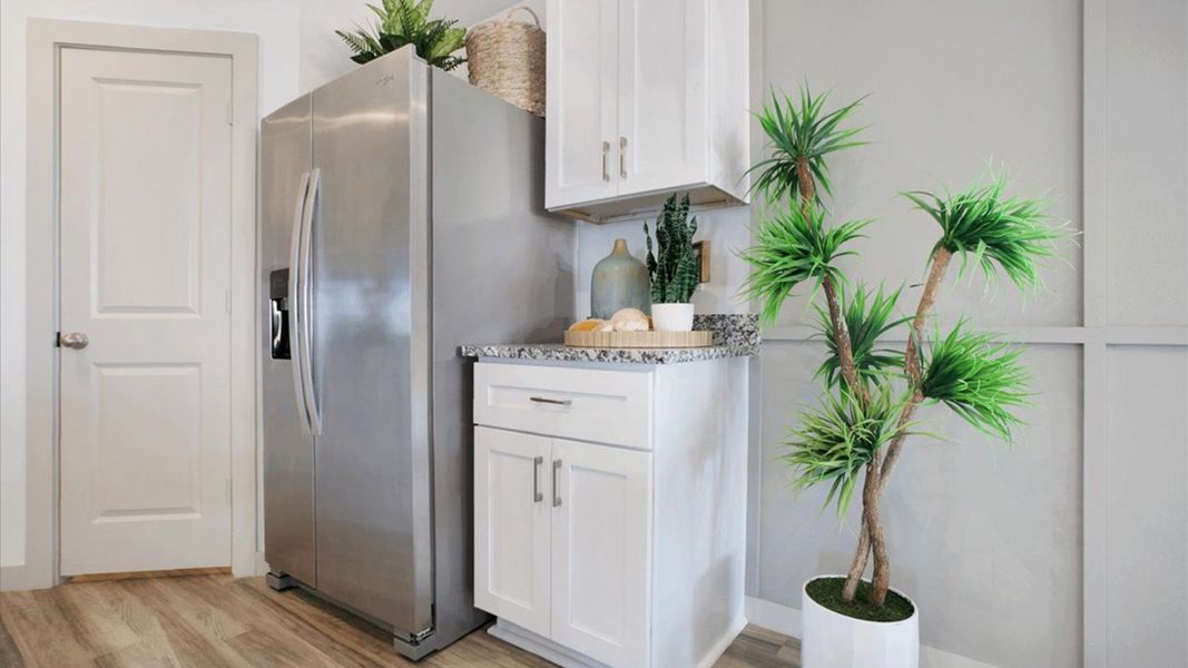 Representative furnished interior of a home built from the The Gaven by D.R. Horton in Terra Vista, Lubbock (Image 12).