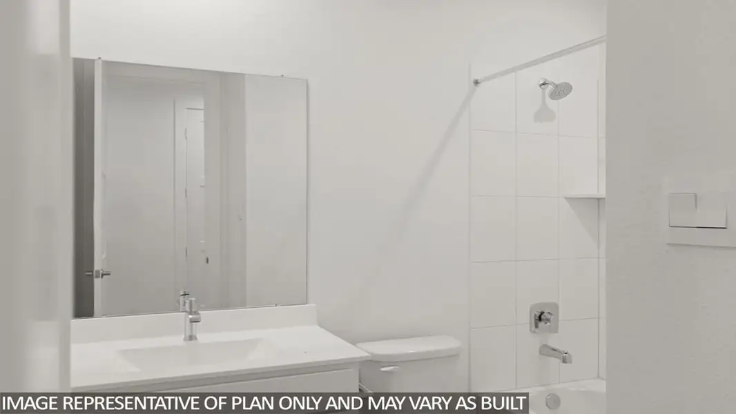 Furnished interior view inside a new home in Silverthorne, Conroe (Image 5).