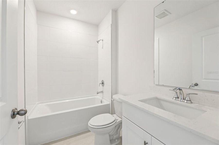 Furnished interior view inside a new home in Crosswinds - Signature Series, Haines City (Image 10).