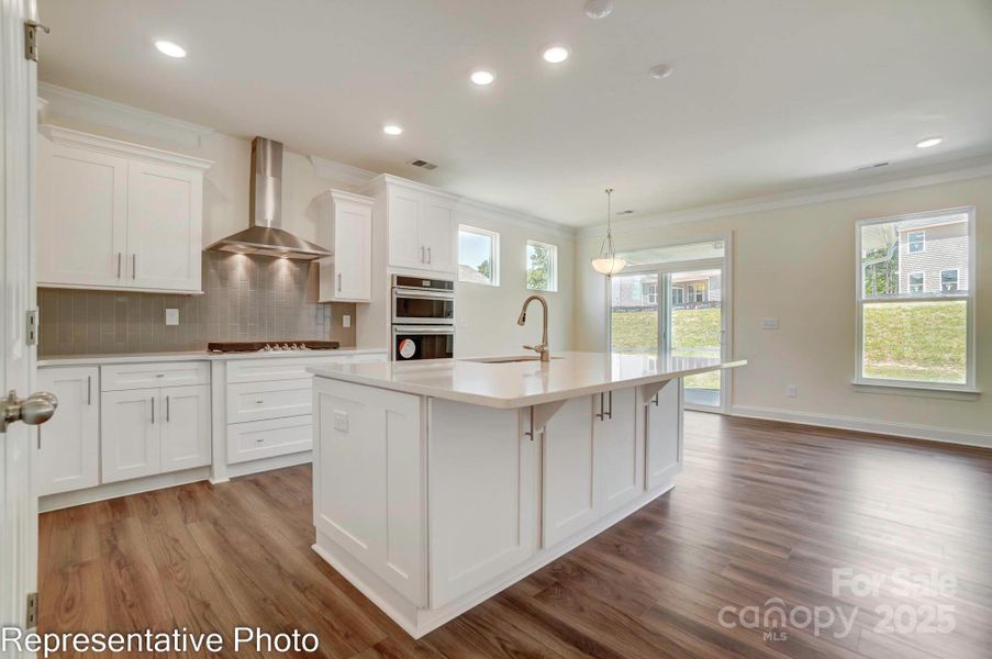 Furnished interior view inside a new home in The Meadows at Laurelbrook, Sherrills Ford (Image 6).