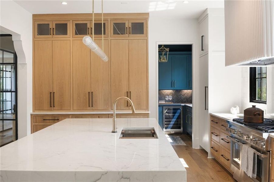 Furnished interior view inside a new home in , Atlanta (Image 13).