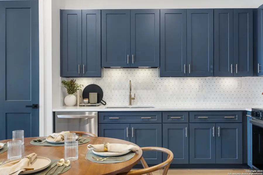 Furnished interior view inside a new home in , San Antonio (Image 9). Furnished interior view inside a new home in , San Antonio (Image 9).