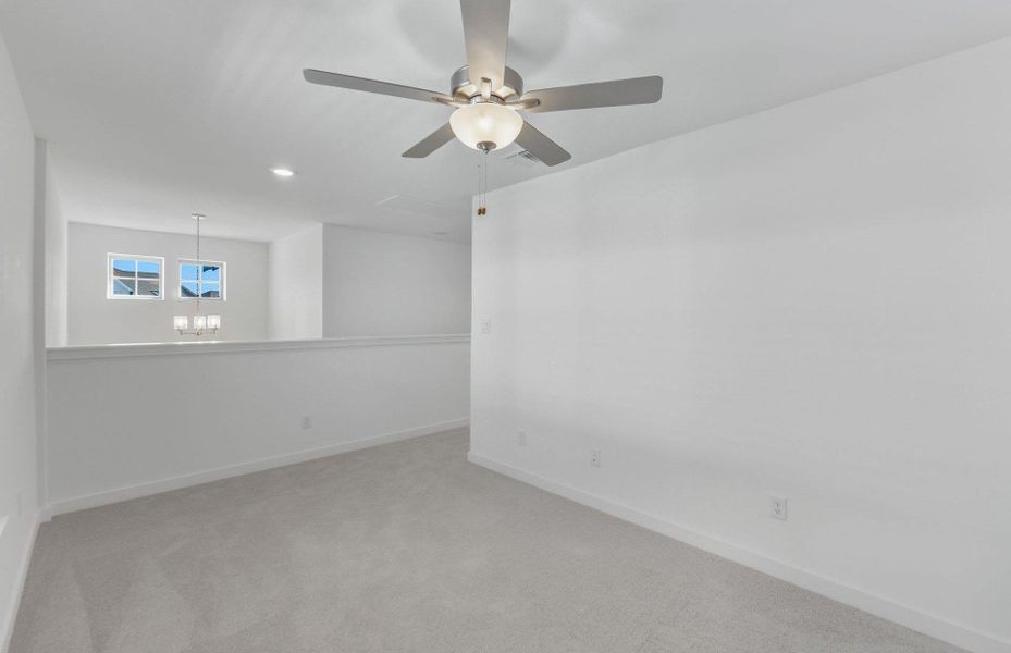 Spacious, unfurnished interior of a new home in Santa Rita Ranch, Liberty Hill (Image 17).