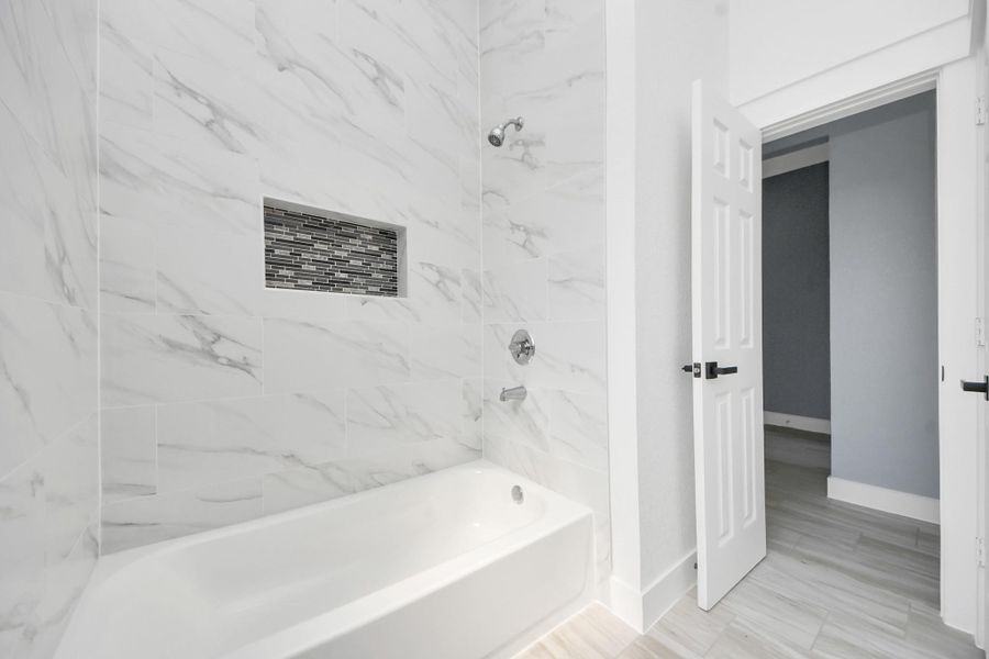 Furnished interior view inside a new home in , La Porte (Image 4). Furnished interior view inside a new home in , La Porte (Image 4).