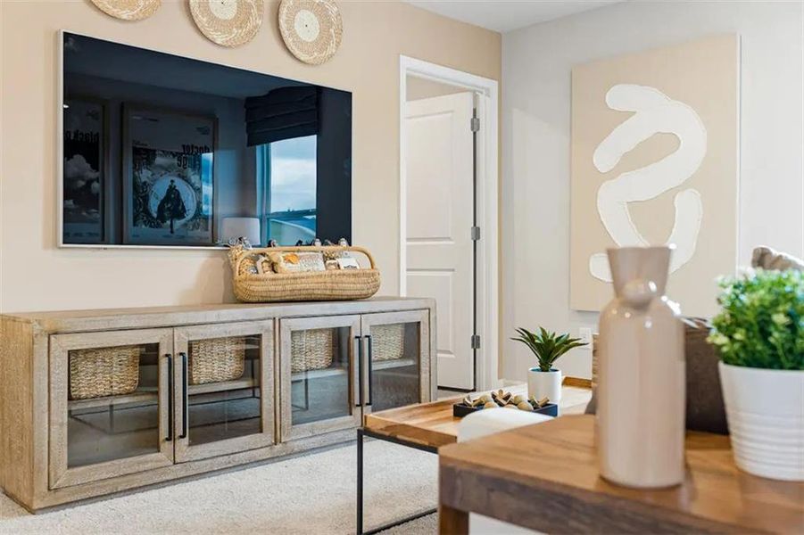 Furnished interior view inside a new home in Hawthorne Reserve, Dallas (Image 3).