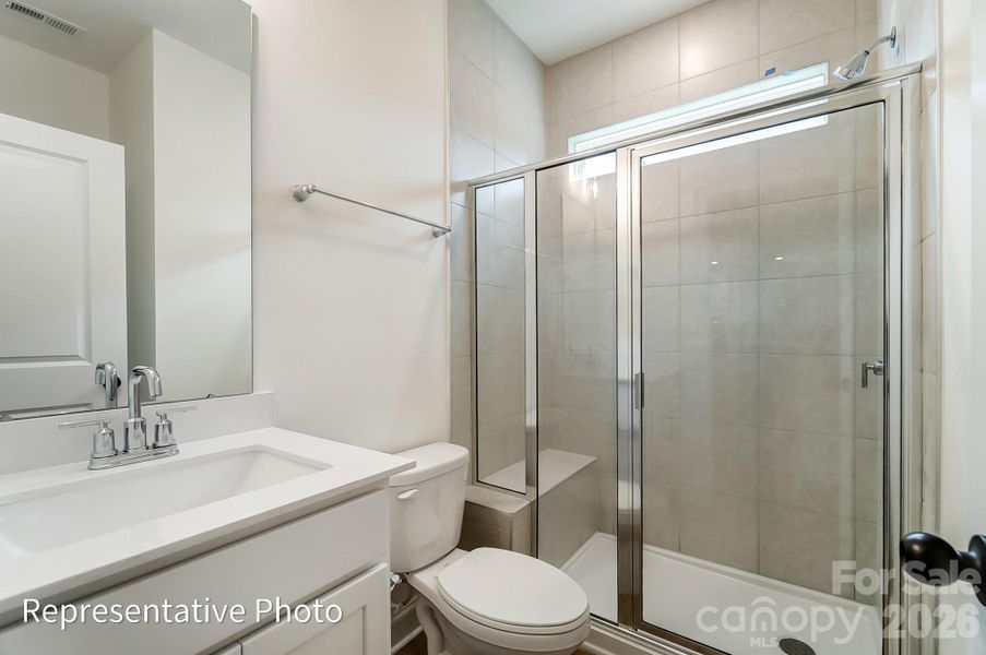Furnished interior view inside a new home in , Troutman (Image 11).