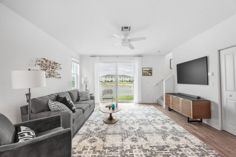 Furnished interior view inside a new home in , Port St. Lucie (Image 22). Furnished interior view inside a new home in , Port St. Lucie (Image 22).