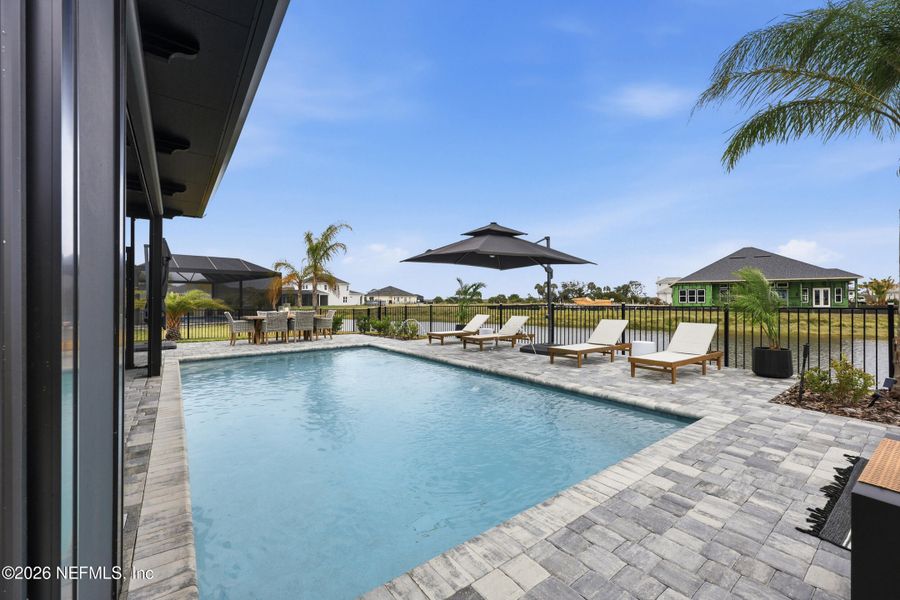 Exterior details and patio area of a home in , St. Augustine (Image 29).
