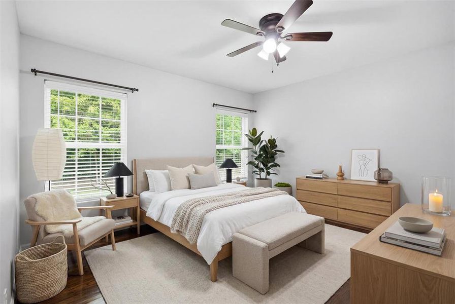 Furnished interior view inside a new home in , Azle (Image 10).