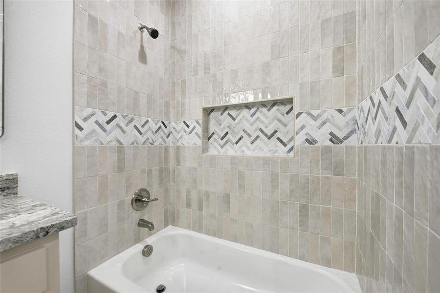 Furnished interior view inside a new home in , Fort Worth (Image 14).