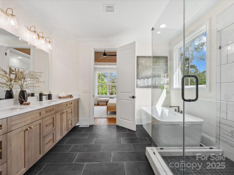Furnished interior view inside a new home in , Connelly Springs (Image 37).