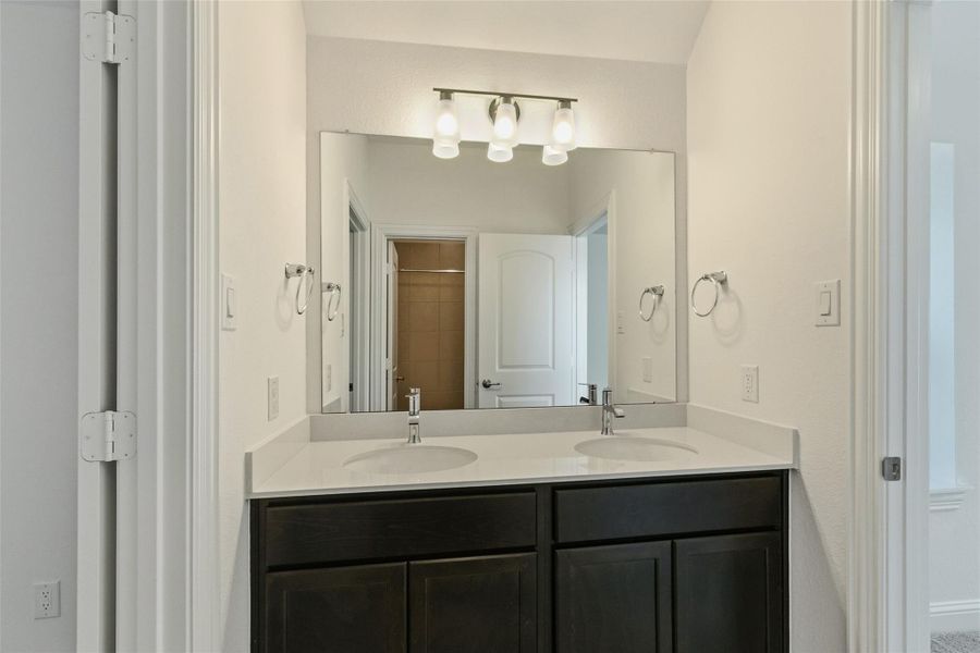 Furnished interior view inside a new home in Brookewater, Rosenberg (Image 10).