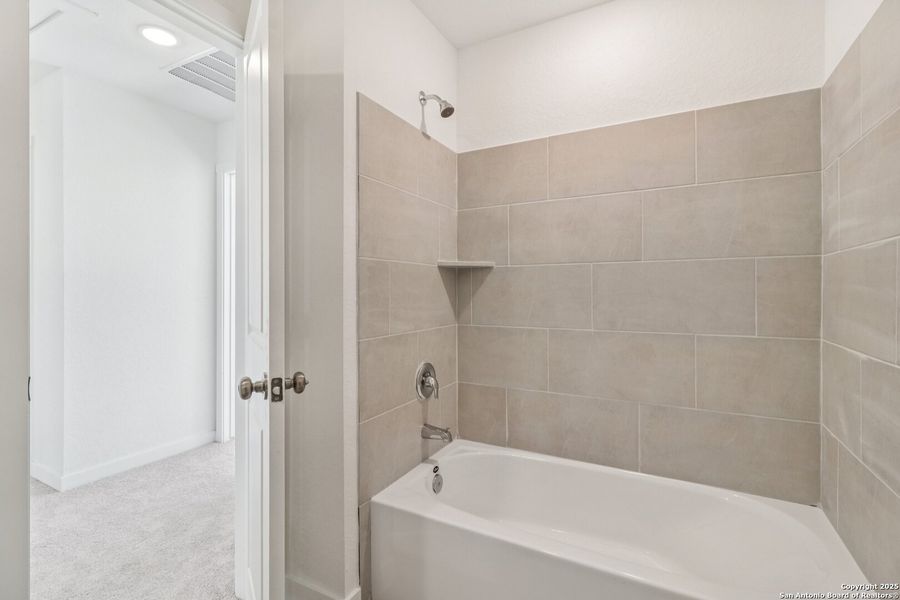 Furnished interior view inside a new home in Summerlin: Eventide Collection, San Antonio (Image 9).