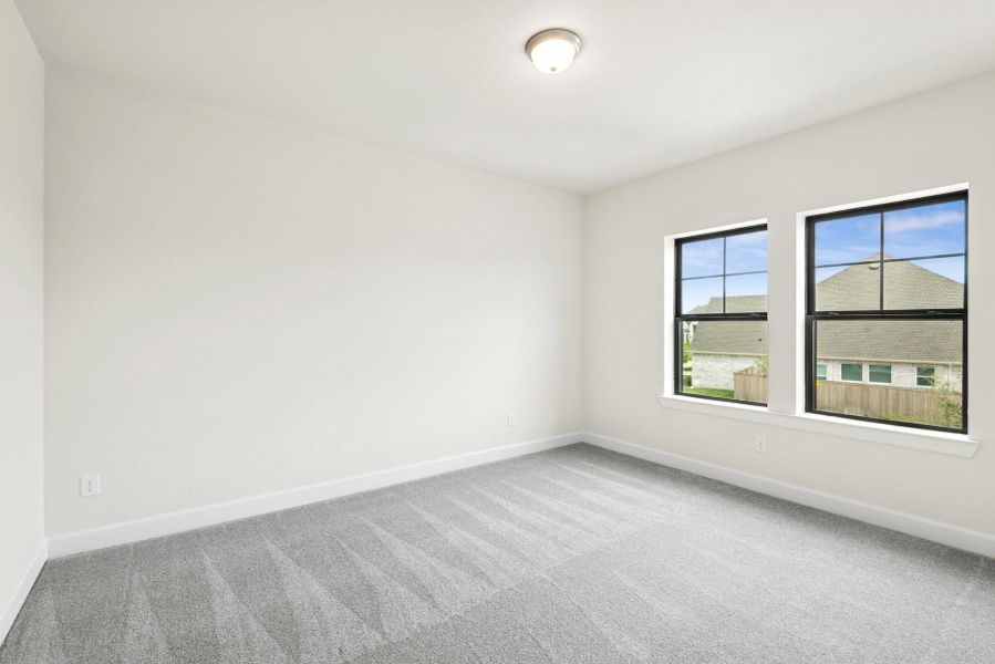 Spacious, unfurnished interior of a new home in Jordan Ranch 70' Homesites, Fulshear (Image 17). Spacious, unfurnished interior of a new home in Jordan Ranch 70' Homesites, Fulshear (Image 17).