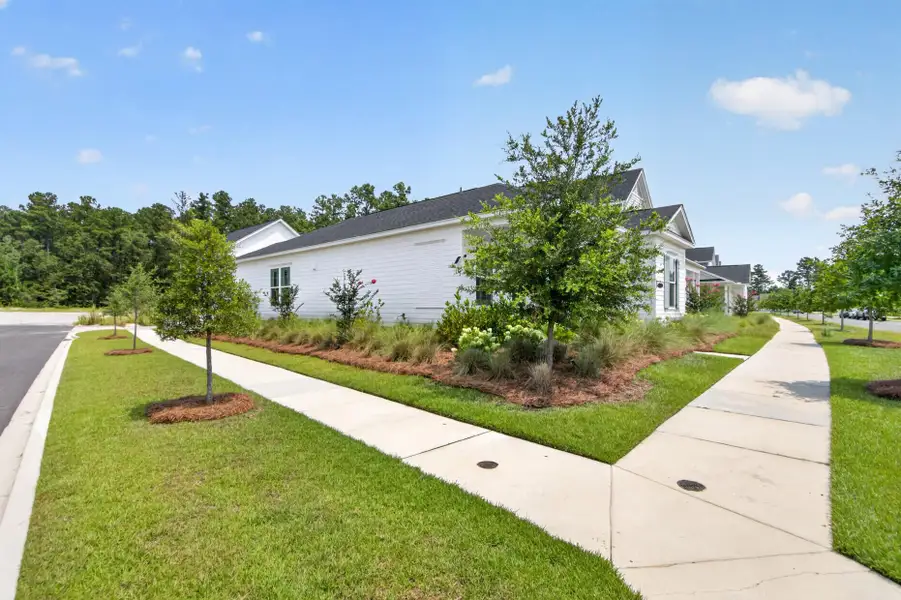 Front exterior of a new home in , Summerville, SC, highlighting curb appeal (Image 30). Front exterior of a new home in , Summerville, SC, highlighting curb appeal (Image 30).