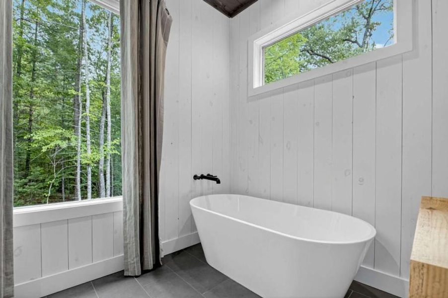 Furnished interior view inside a new home in , Blue Ridge (Image 12).