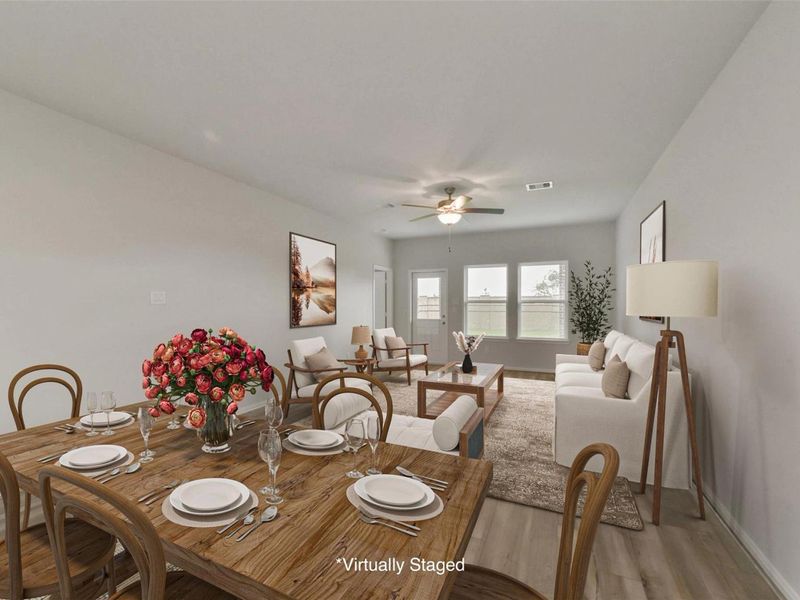 Furnished interior view inside a new home in Emberly, Beasley (Image 11). Furnished interior view inside a new home in Emberly, Beasley (Image 11).