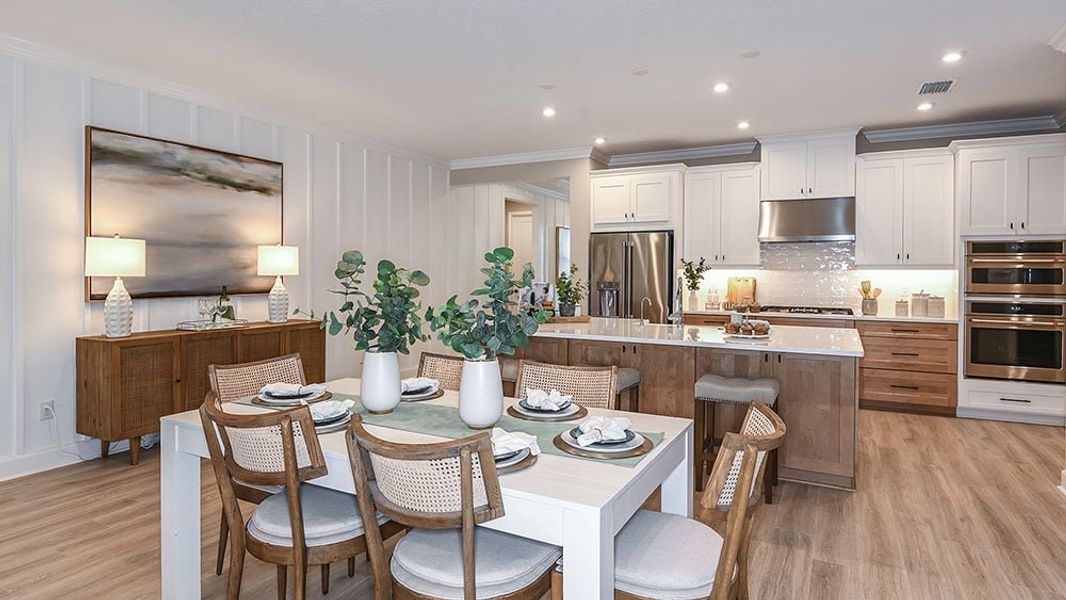 Furnished interior view inside a new home in Timber Ridge, Plant City (Image 7).