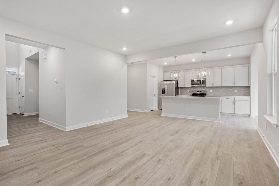 Spacious, unfurnished interior of a new home in Renaissance at White Oak, Garner (Image 16).