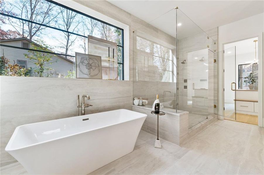 Furnished interior view inside a new home in , Alpharetta (Image 8).