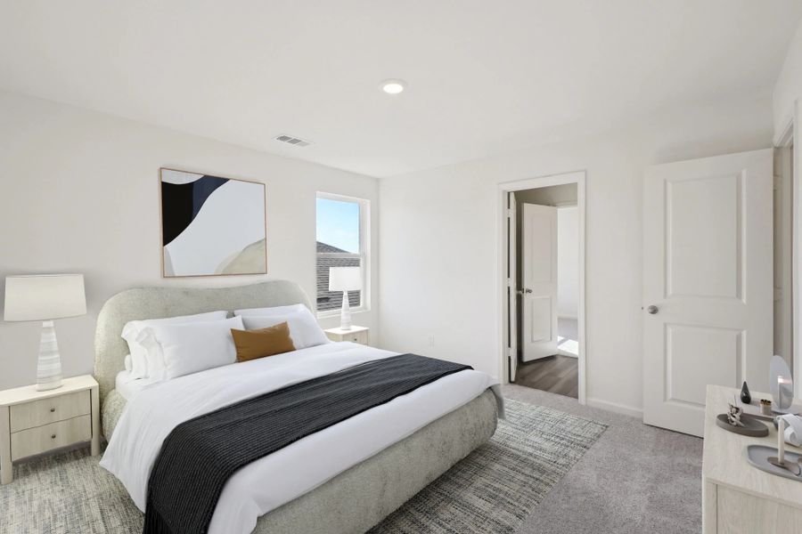Representative furnished interior of a home built from the Eclipse by Starlight Homes in Casteel, Bethlehem (Image 7).
