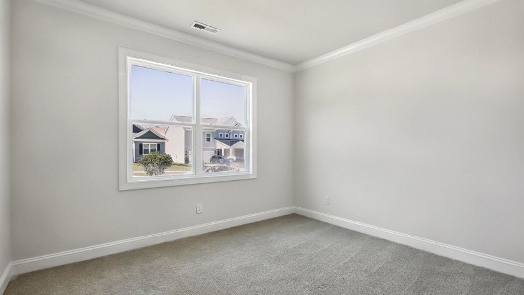 Representative unfurnished interior of a home built from the Gavin by D.R. Horton in Horton Park, Apex (Image 22).