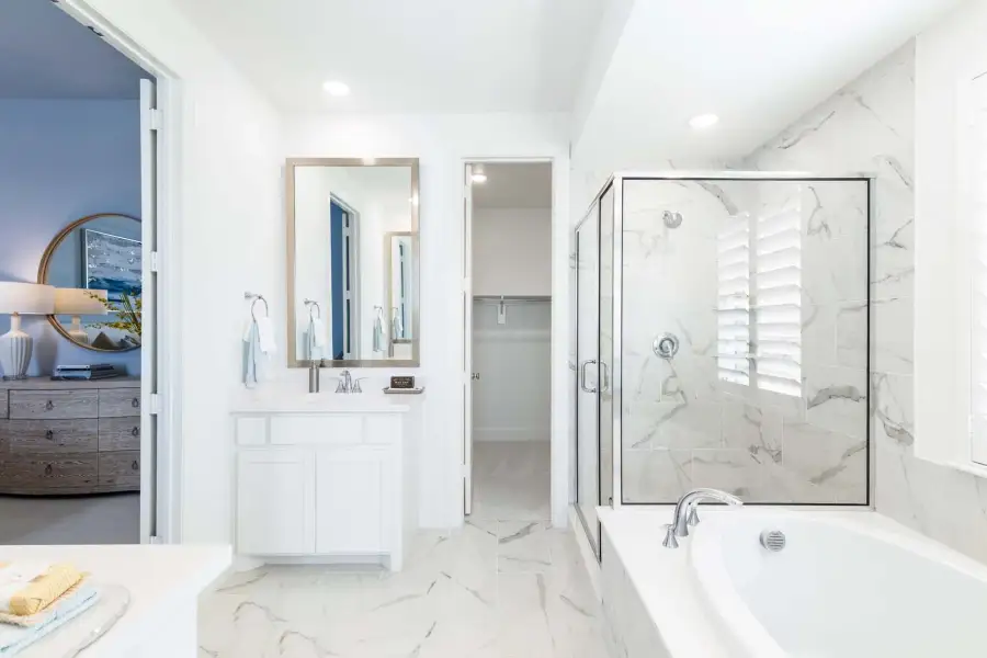 Representative Primary Bathroom - some options shown