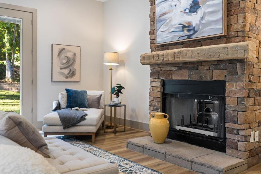 Furnished interior view inside a new home in , Peachtree Corners (Image 5).