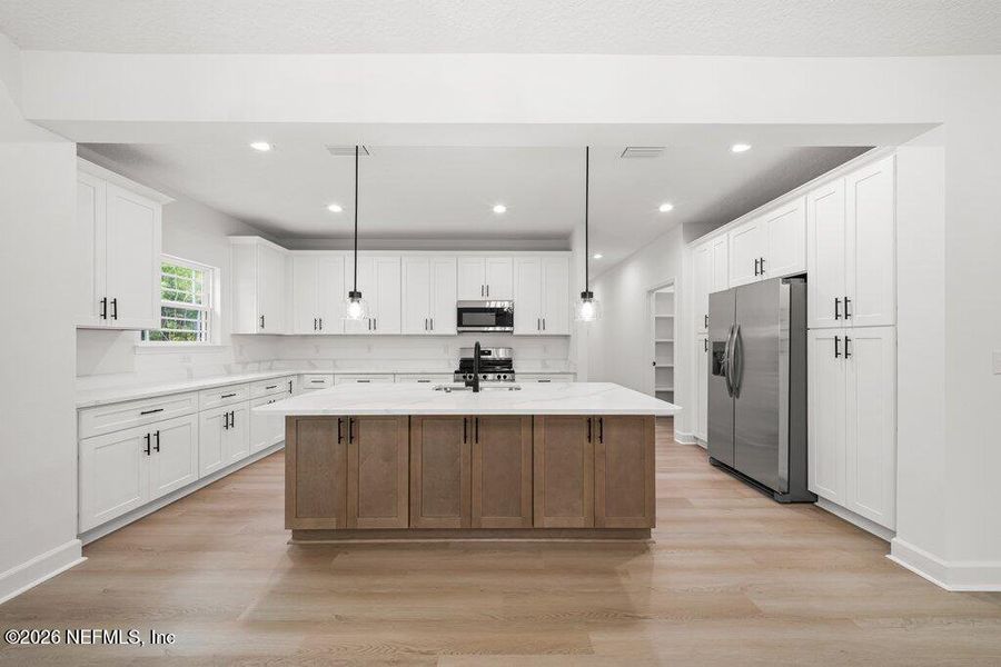 Furnished interior view inside a new home in , Macclenny (Image 6).