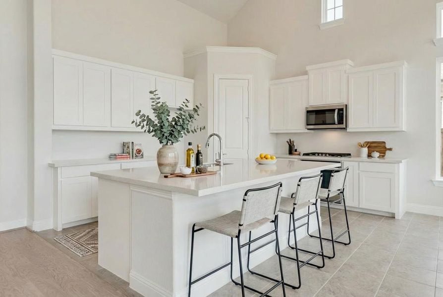 Furnished interior view inside a new home in Breezy Hill, Rockwall (Image 13).