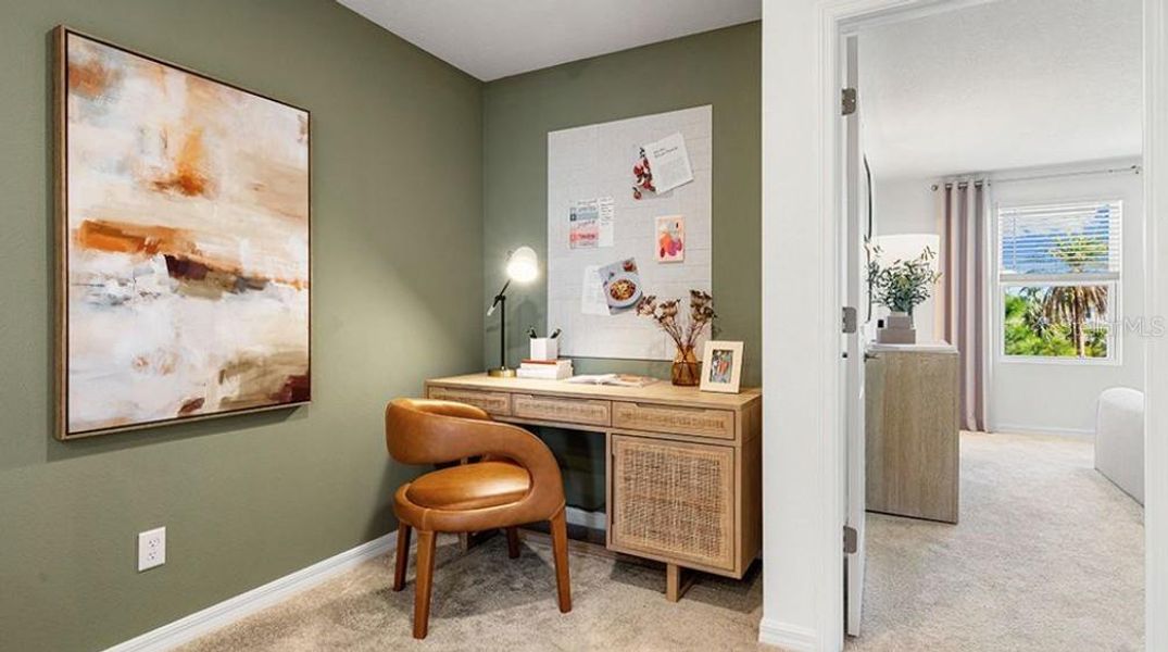 Furnished interior view inside a new home in Waterstone, Groveland (Image 5).