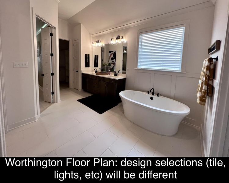 Furnished interior view inside a new home in Lockwood, Collierville (Image 4).