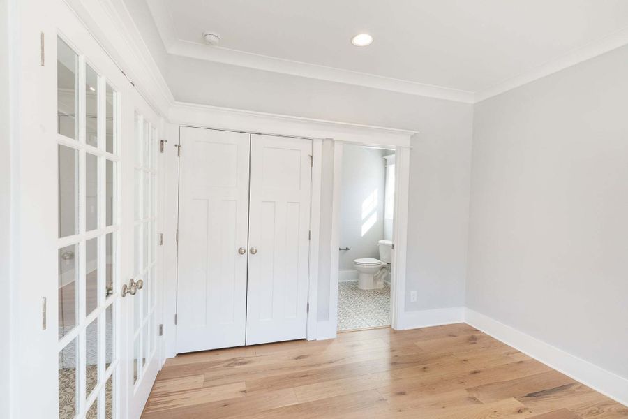 Representative unfurnished interior of a home built from the Austin by Caviness & Cates Communities in Bartlett Manor, Youngsville (Image 92).