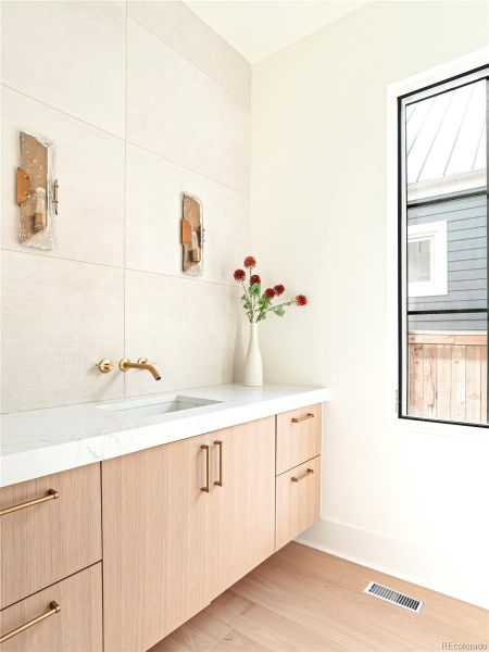 Furnished interior view inside a new home in , Denver (Image 9).