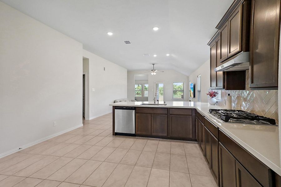 Furnished interior view inside a new home in , Baytown (Image 11). Furnished interior view inside a new home in , Baytown (Image 11).