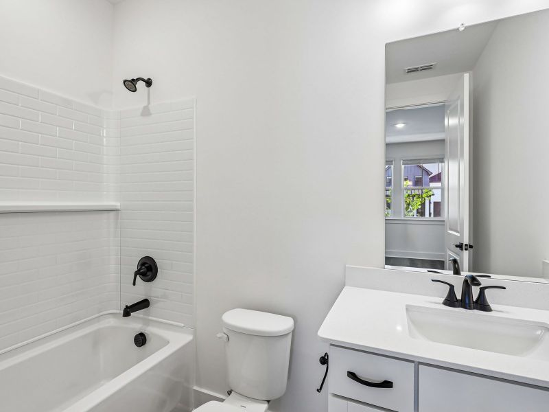 Furnished interior view inside a new home in Station Hill - Estate Series, Franklin (Image 5).