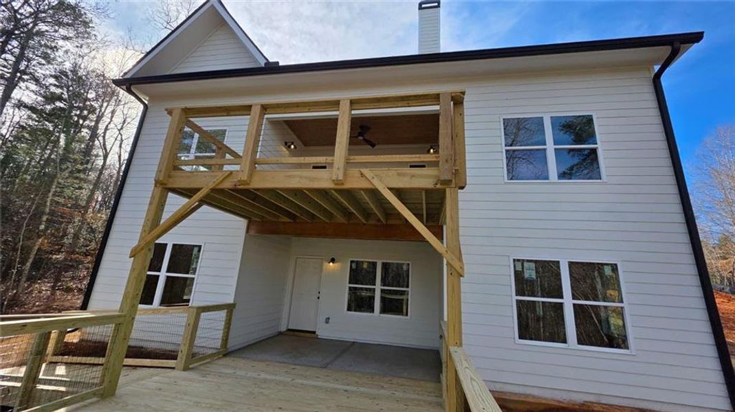 Exterior details and patio area of a home in , Cornelia (Image 32). Exterior details and patio area of a home in , Cornelia (Image 32).