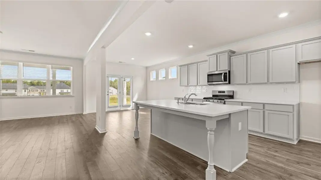 Furnished interior view inside a new home in , Loganville (Image 4).
