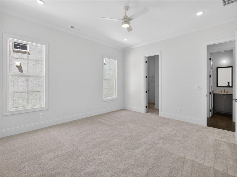 Spacious, unfurnished interior of a new home in , Suwanee (Image 46).